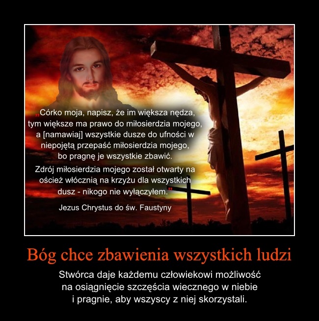 Bóg chce zbawienia wszystkich ludzi